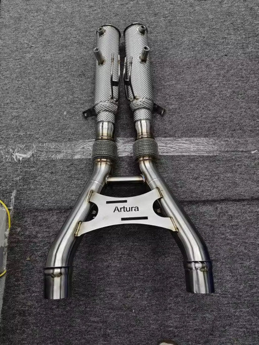 Mclaren Artura Race X Pipe Exhaust System and Downpipes – SRM Autosports