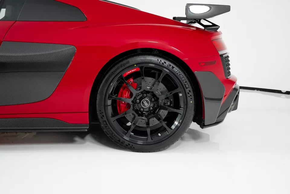 Audi R8 Gen2 Facelift GT Rear Bumper Canards Carbon Fiber 2020 and up ...